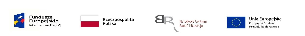 Projekt realizowany w ramach Programu Operacyjnego Inteligentny Rozwój 2014-2020