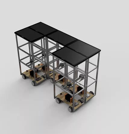 wizualizacja platformy jezdnej