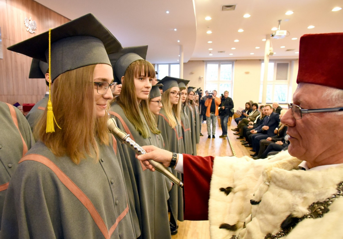 Rektor prof. Sławomir Wiak immatrykulował studentów