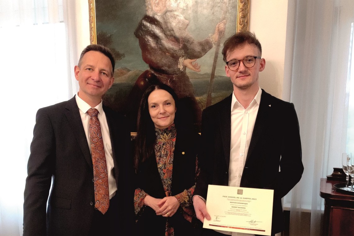 Ambasador Jerzy Jacek Baurski – Stały Przedstawiciel RP przy Radzie Europy w Strasburgu, dr inż. arch. Anna Aneta Tomczak – Instytut Architektury i Urbanistyki PŁ,  inż. arch. Robert Machura - laureat PRIX SARP FR 2023