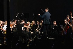Orkiestra w czasie występu
